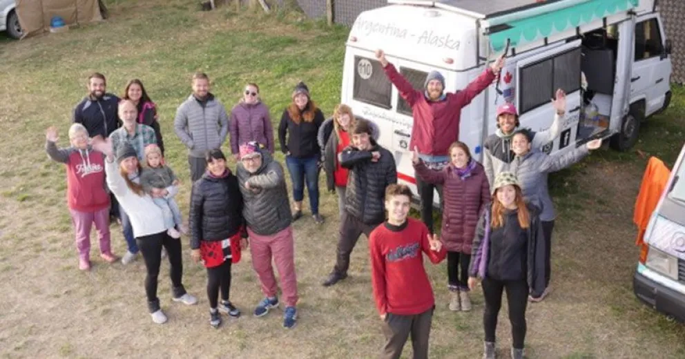 Tienen un camping y alojaron a viajeros de todo el mundo que quedaron varados por la pandemia