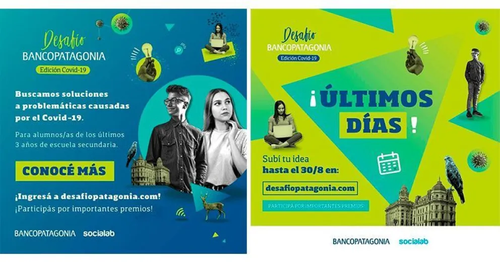 Banco Patagonia convoca a los estudiantes de escuelas medias a ser agentes de cambio