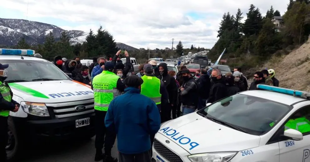 El Ministerio de Seguridad de la Nación presentó una denuncia por la marcha en Villa Mascardi