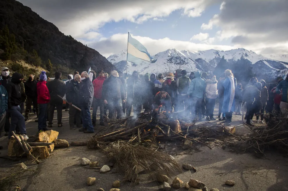 "No tengo miedo, lo perdí cuando me quemaron todo"