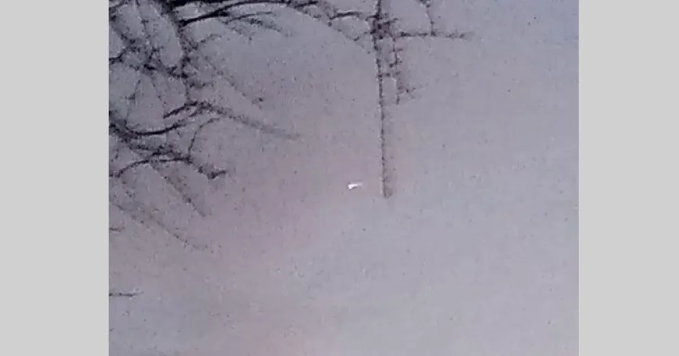 Vecino del kilómetro 13 asegura haber visto un ovni