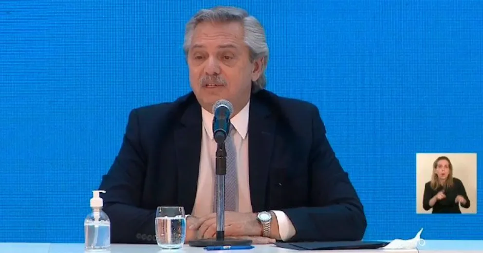 Alberto Fernández dijo que se abre el "desafío de crear otra Argentina"
