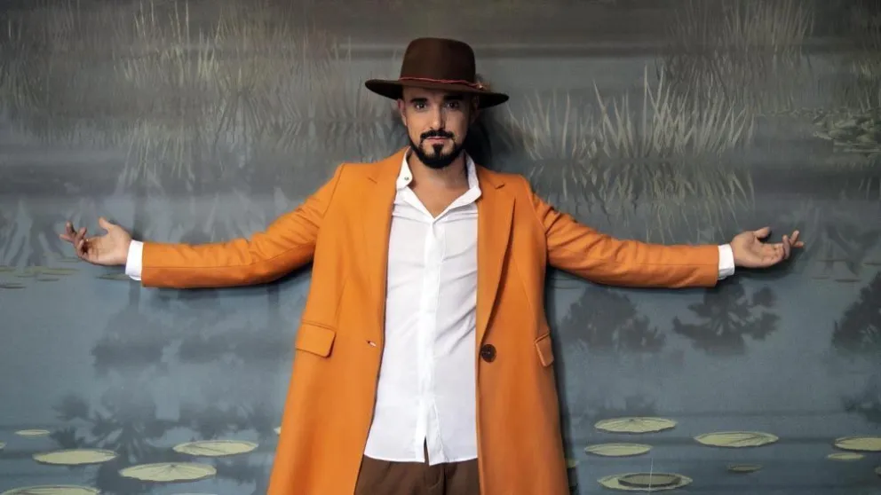 Abel Pintos le canta “Piedra libre” a su paternidad