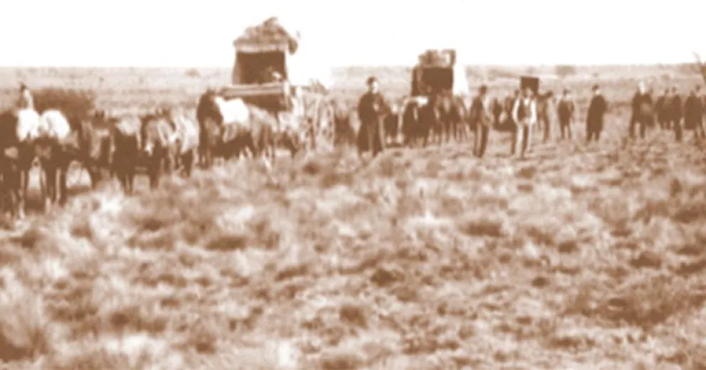 Era una fiesta cada vez que arribaba un convoy de carros