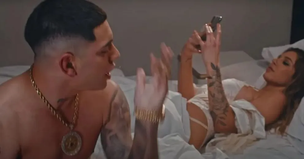 Fin del misterio: se reveló por qué Romina Malaspina compartió la cama con el rapero Ecko