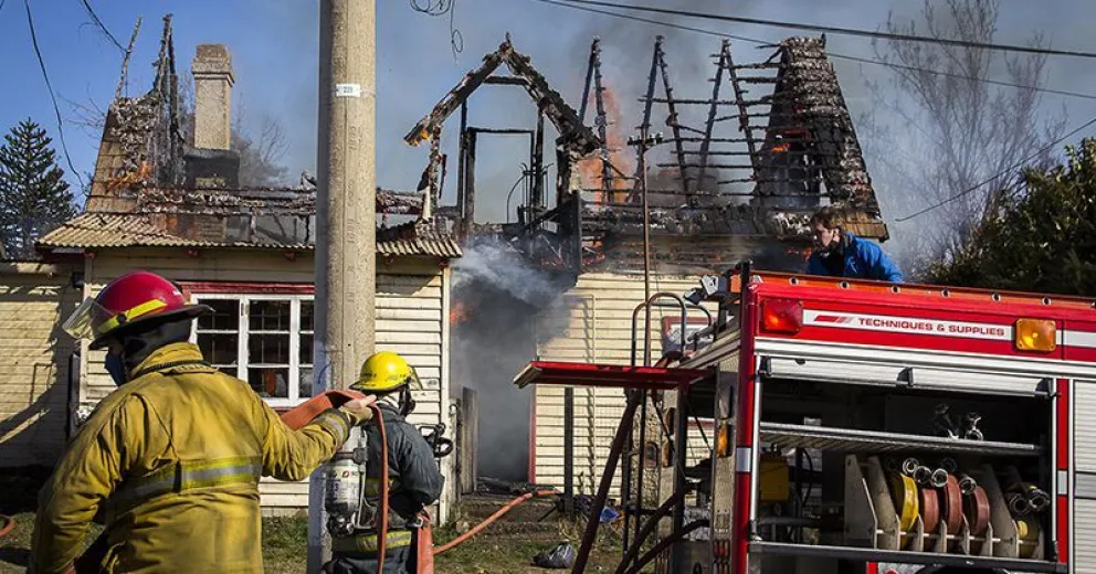 Bariloche perdió otra casa histórica: “Ahora fue un incendio, pero a veces son demolidas o desmanteladas”