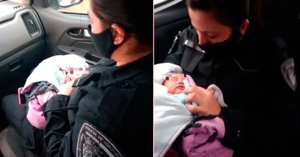 Hallaron a una beba recién nacida en una bolsa de plástico y con heridas de arma blanca
