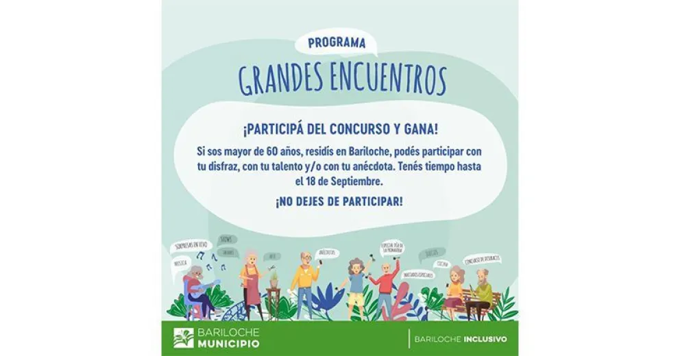 La Municipalidad prepara un especial en vivo para celebrar la Primavera con las personas mayores