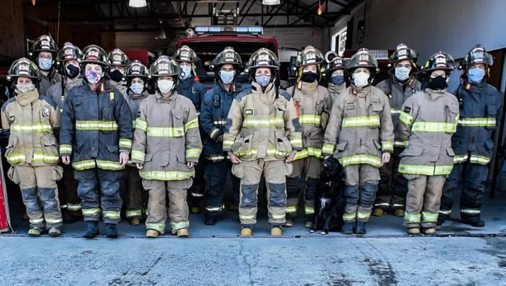 Bomberos Dina Huapi cumplió 32 años al servicio de la comunidad