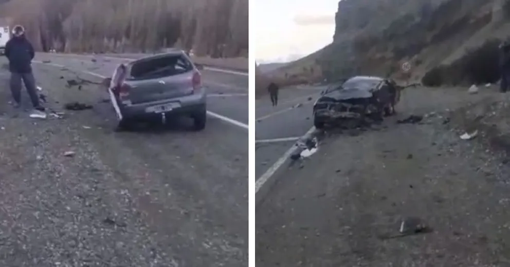 Accidente fatal frente a Villa Llanquín