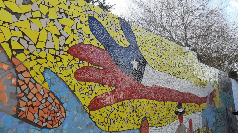 Las Fiestas Patrias chilenas igual se celebran: Inaugurarán un mural y harán un acto virtual