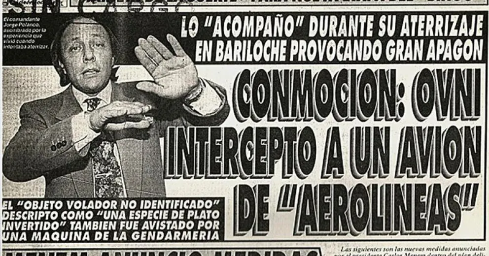 Desclasifican información sobre el OVNI avistado en el aeropuerto en 1995