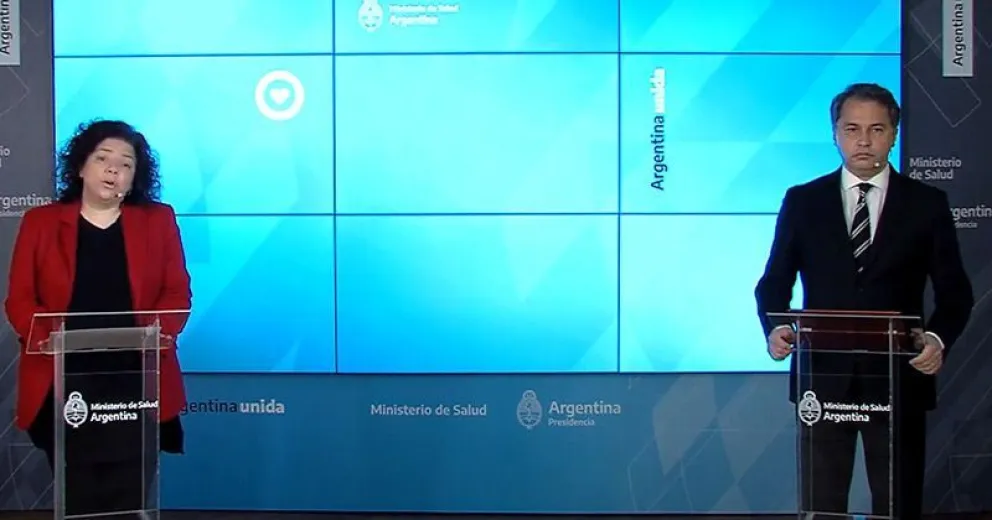 Argentina promedia los 10.800 casos durante la última semana