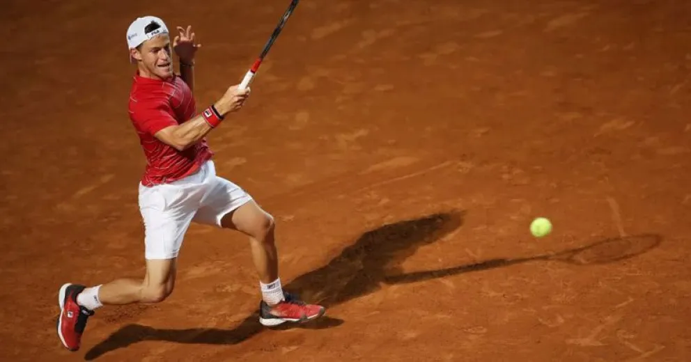 Schwartzman perdió ante Djokovic y no pudo conquistar Roma