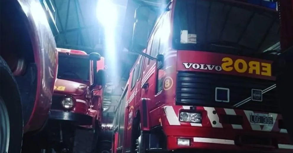 Una vivienda de Dina Huapi sufrió pérdidas totales en un incendio