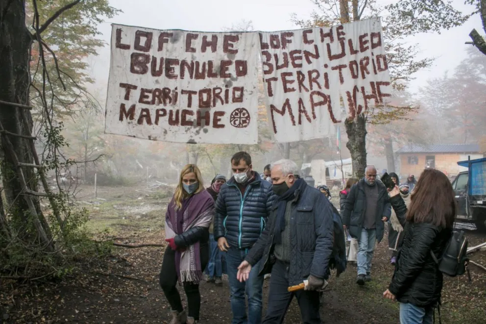 Tras la confirmación del desalojo, el INAI reconoció la ocupación de Buenuleo