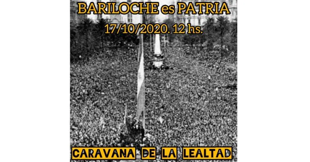 Militantes peronistas organizan caravana para conmemorar el Día de la Lealtad