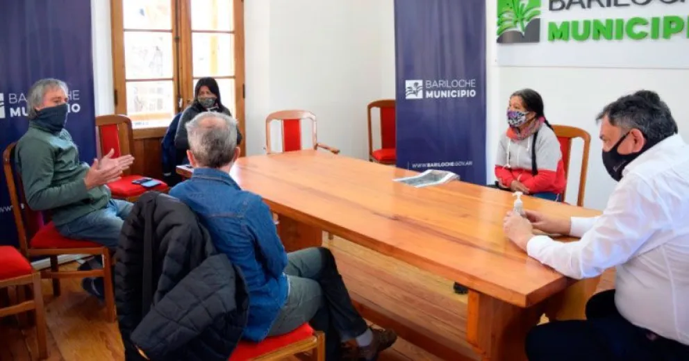 Gestionan un camino alternativo para una comunidad mapuche para épocas invernales