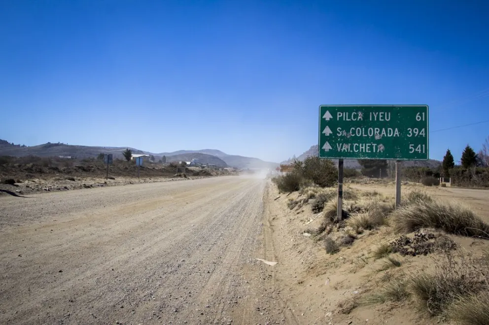 Para Ayuelef, asfaltar la ruta 23 es fundamental para su ciudad