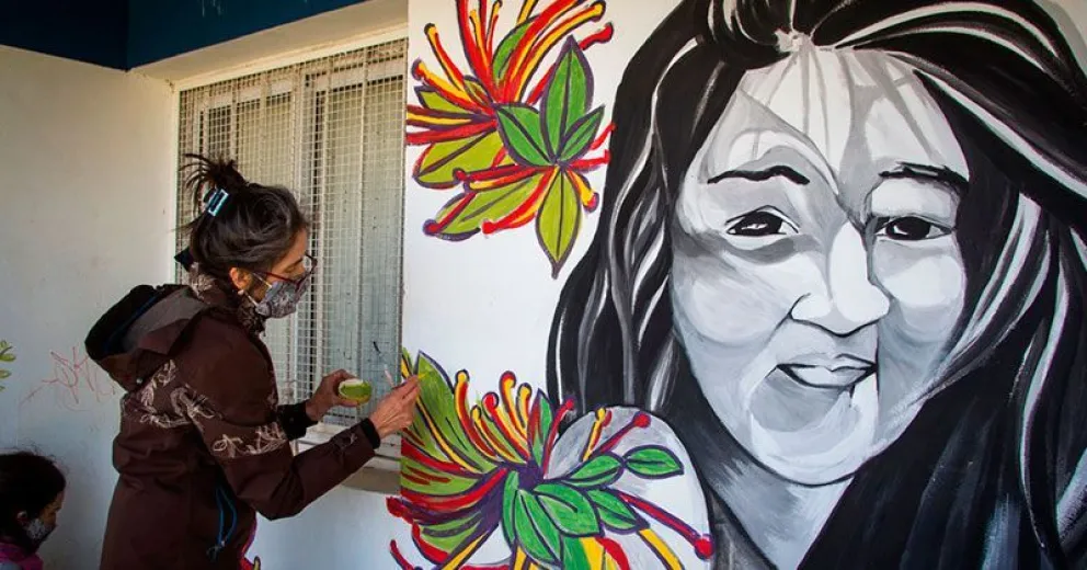 Los ocho murales que pintarán en memoria de jóvenes víctimas de femicidio