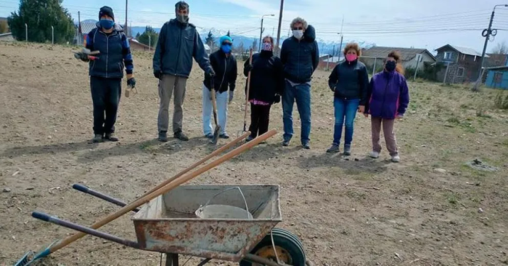 Vecinos salieron a limpiar en el San Francisco II y III