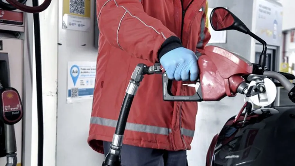 Tanque lleno hasta mitad de mes