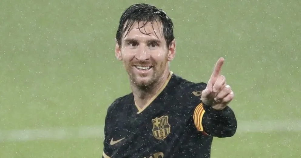 Messi lleva al Barsa por el camino de la victoria