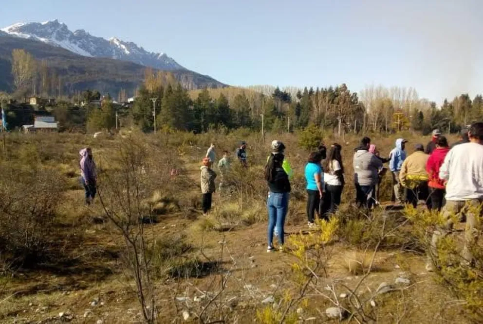 El Bolsón: nueva ocupación, pero esta vez en tierras de un privado