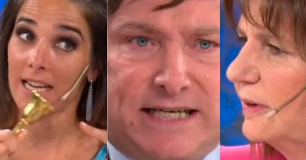 "No te voy a permitir”: Juana Viale tuvo que frenar el fuerte cruce entre Milei y Bullrich