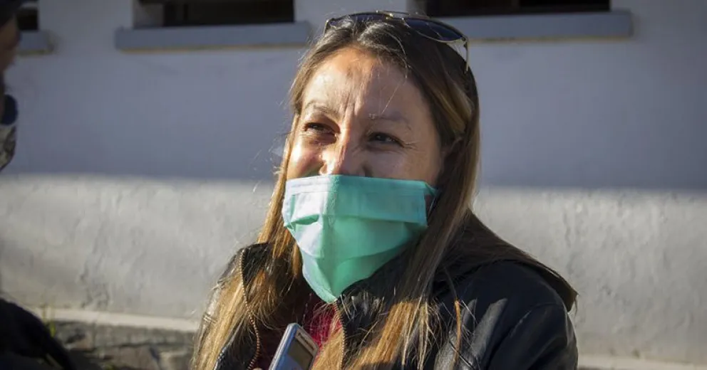 El pecho inflado de orgullo porque su hijo decidió ser un soldado de la Patria