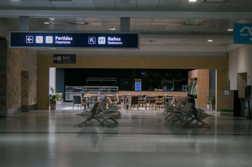 Cómo preparan el aeropuerto de Bariloche para la apertura de los vuelos comerciales