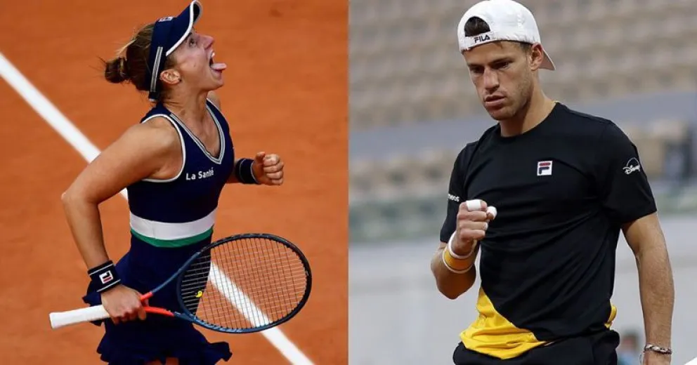 Roland Garros: cuándo vuelven a jugar Nadia Podoroska y Diego Schwartzman