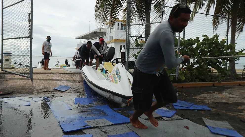 Huracán en México: impactó en las playas pero no se reportaron víctimas fatales