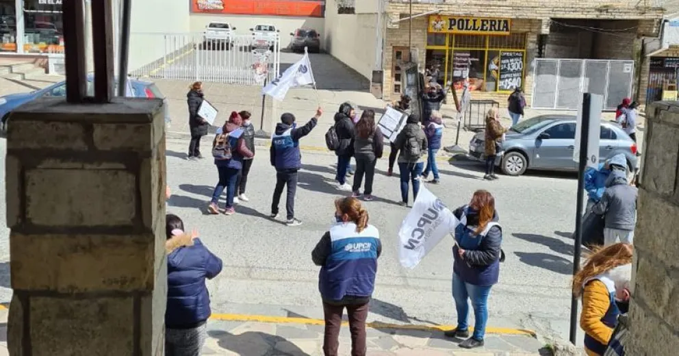 Escasa convocatoria de UPCN a su plan de lucha