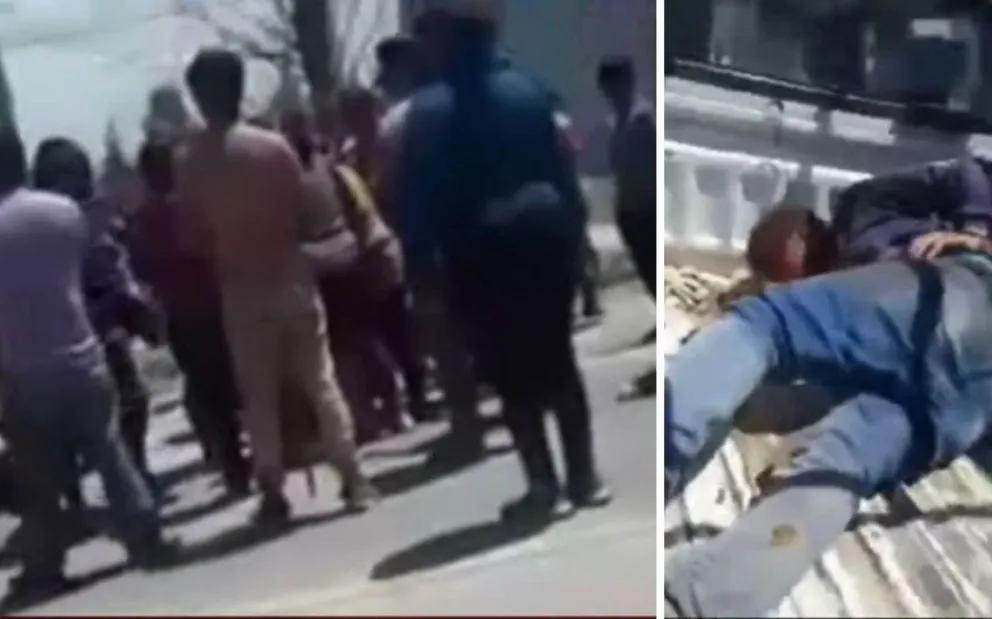 Vecinos intentaron linchar a dos motochorros que quisieron robarle el celular a una mujer