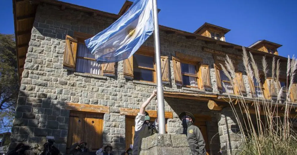 En su día, los guardaparques del Nahuel Huapi fueron homenajeados en un acto