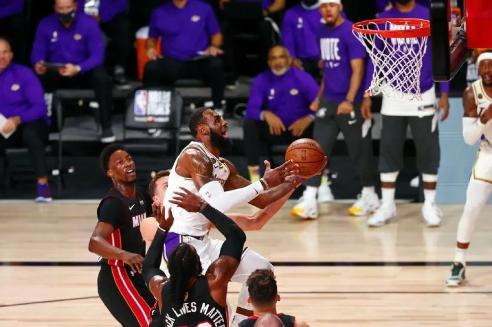 Los Lakers se coronaron campeones de la NBA: aplastaron a Miami Heat por 106-93
