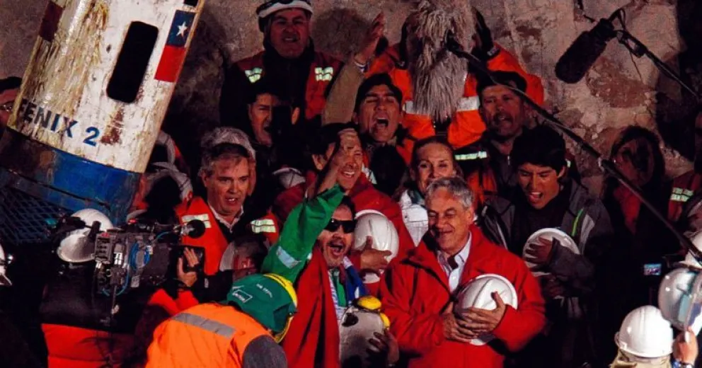 Se cumplen 10 años del rescate de los 33 mineros chilenos