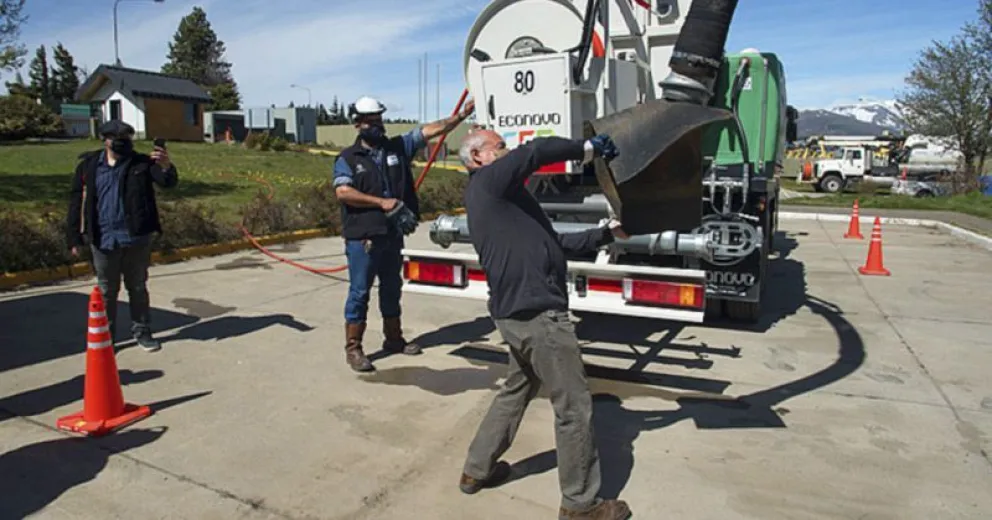 Modernizan el equipamiento para mantenimiento de la red cloacal