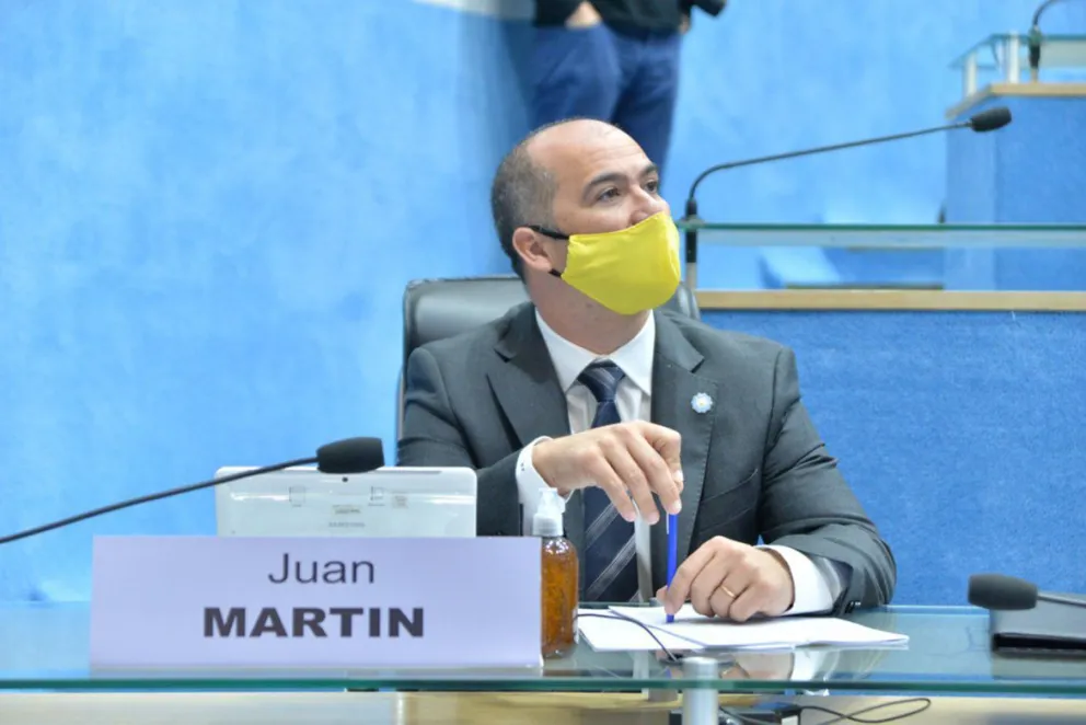 El legislador Juan Martín lanzó duras críticas contra el gobierno nacional