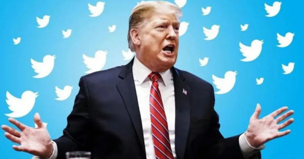 Red social del pajarito restringió la cuenta de Donald Trump