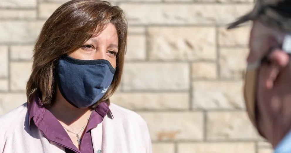 Arabela Carreras: “La usurpación en El Foyel es un delito”