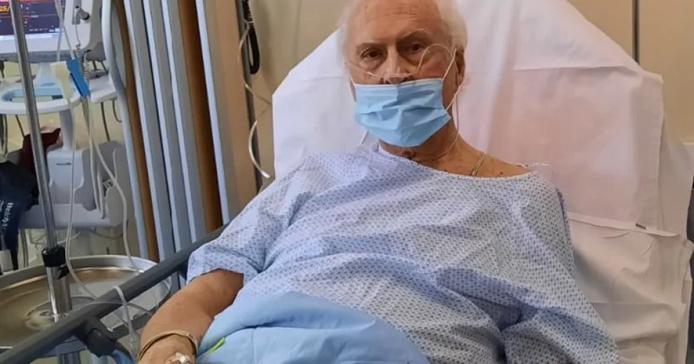 Pino Solanas y su esposa, internados con coronavirus