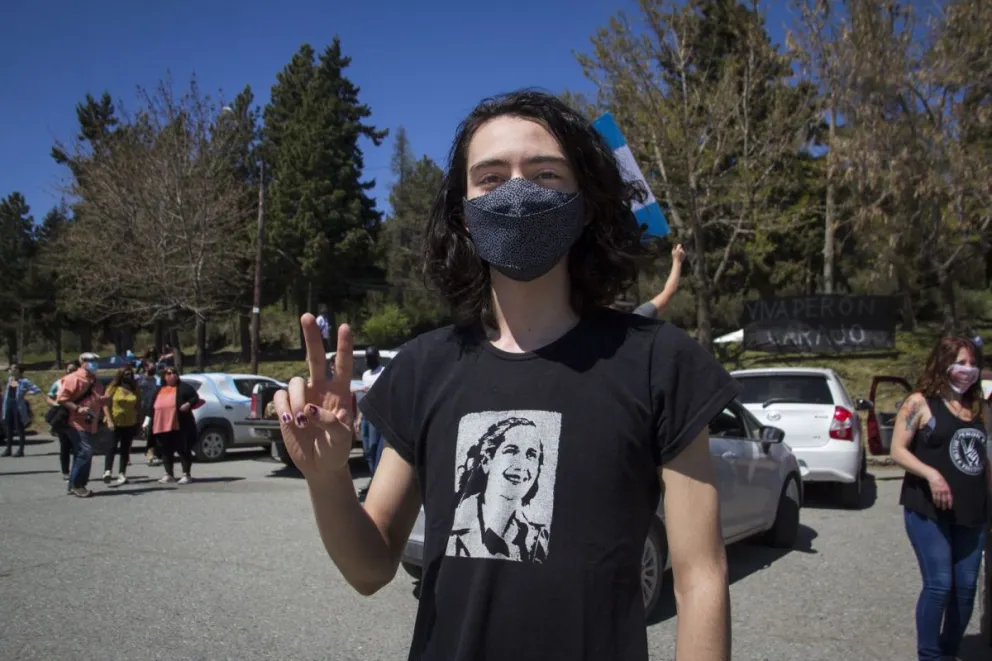 Antú tiene 19 años y es militante: “podemos hacer mucho por el país”