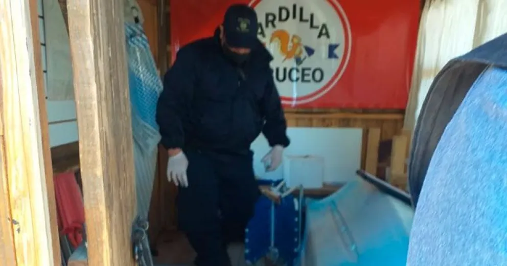 Angustia por el robo de carísimos elementos en una escuela de buceo