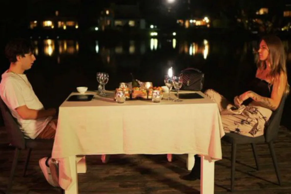 Romina Malaspina y Oscu finalmente tuvieron su cita