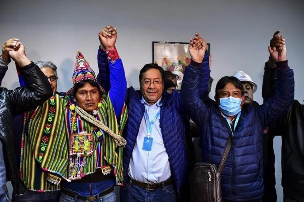 De la mano de Arce, el partido de Evo ganó la presidencia en Bolivia
