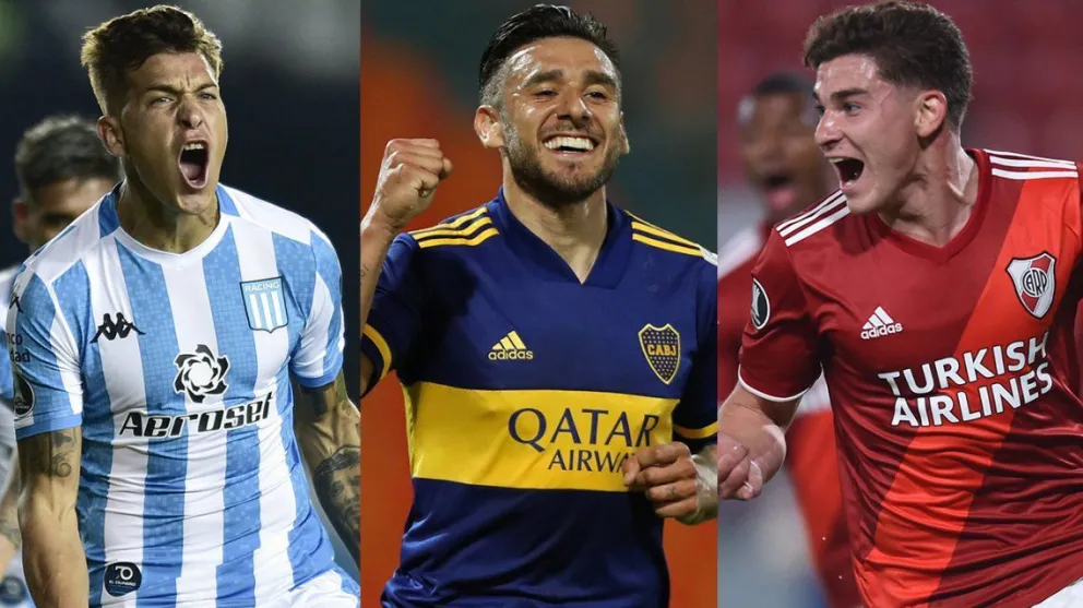 Semana de Copa Libertadores: Boca, Racing y River irán por más puntos