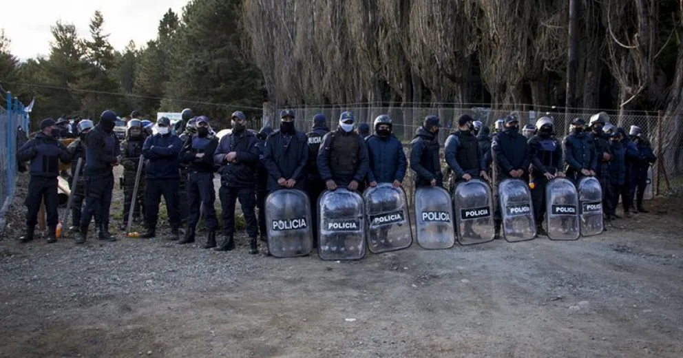 Quedaron en libertad los detenidos por la usurpación en El Foyel