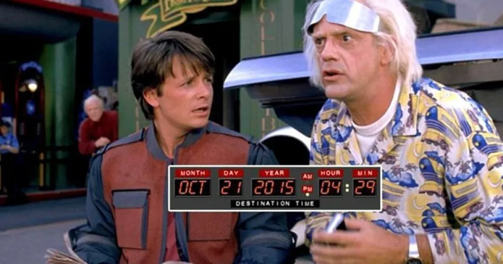 Hoy se celebra el "Día de Volver al Futuro"